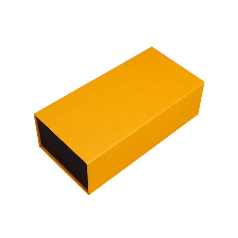 Cutie cadou cu capac magnetic rabatabil, siglă imprimabilă prin ștampilare Fierbinte; potrivită pentru ambalarea ceaiului, lenjeriei și șosetelor
