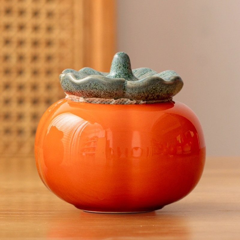 Mini recipient ceramic pentru ceai, cosmetică, pudră și balsam de buze, cu glazură colorată.