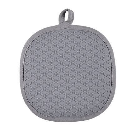 Mănuși de cuptor din bumbac-silicon, în carouri, rezistente la căldură pentru cuptor cu microunde, lungime 29–34 cm