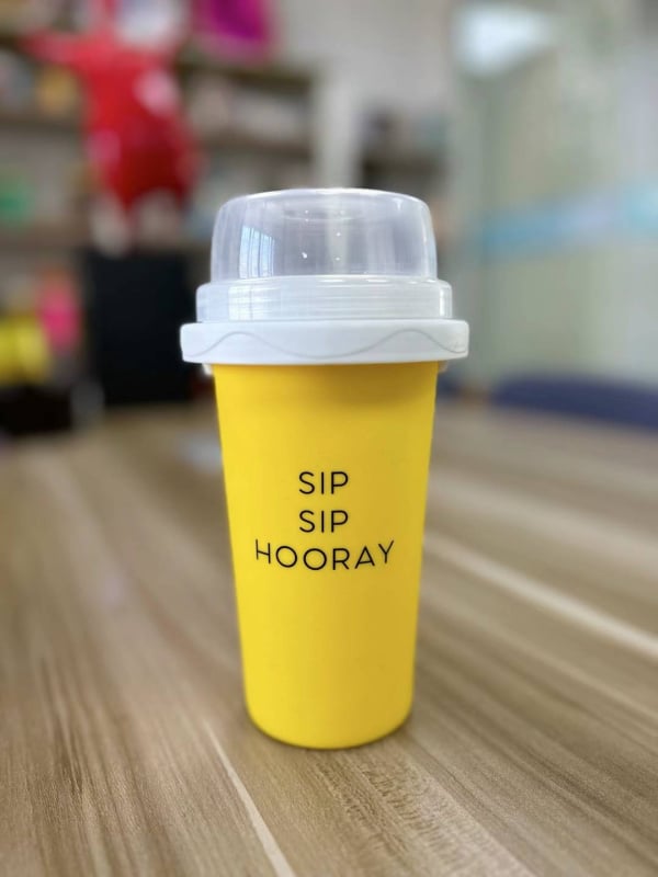 Cupă din silicon pentru băuturi răcoritoare de vară — răcire rapidă