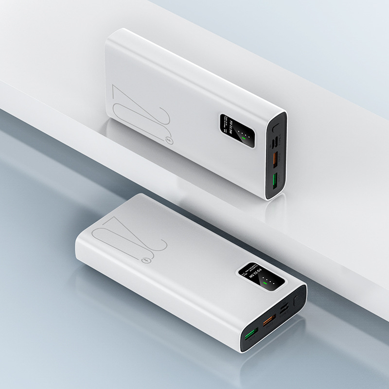 3C-сертифициран PD двупосочен бързозаряден Power Bank 20000mAh за телефони и таблети