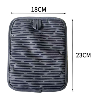 Padă izolatoare din silicon pentru cuptorul cu microunde, protecție anti-arzură pentru mână, rezistentă la temperaturi înalte