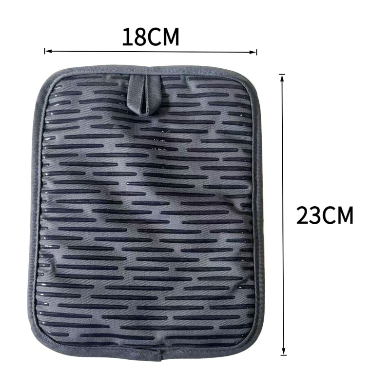 Padă izolatoare din silicon pentru cuptorul cu microunde, protecție anti-arzură pentru mână, rezistentă la temperaturi înalte