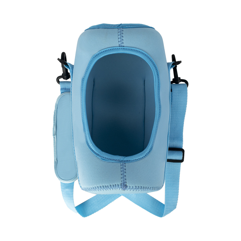 Husă din neopren pentru sticla de apă, pentru sporturi în aer liber, protecție anti-cădere și curea cross-body