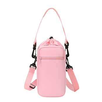 Geantă termică pentru sticlă de apă, multifuncțională, cu curea crossbody, pentru exterior, capacitate mare