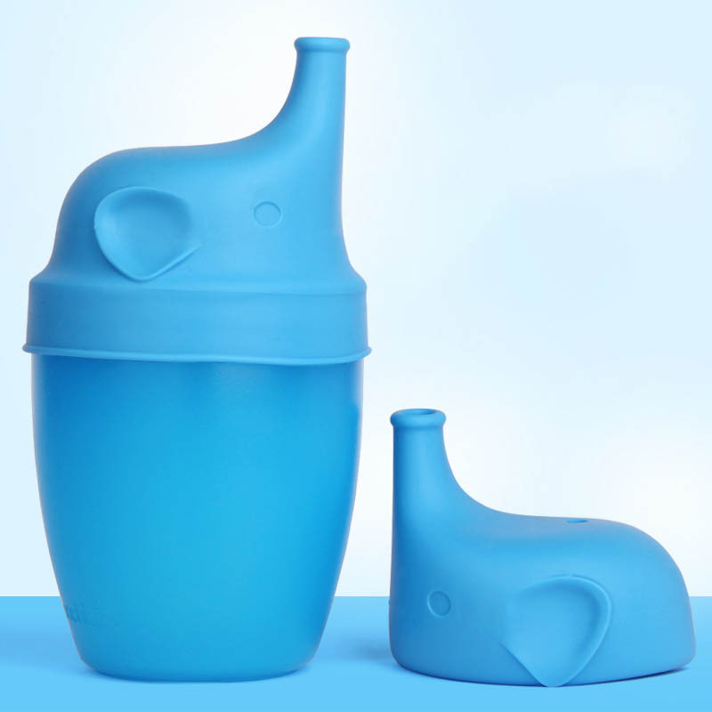 Capac pentru pahar de copii din silicon, anti-vărsat, design cu personaje de desene animate, siguranță alimentară, personalizabil