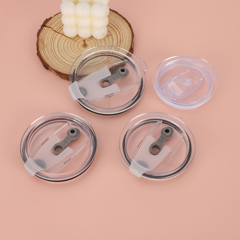 Capac transparent pentru pahar auto cu etanșare anti-scurgeri, capac plat pentru pahare de mari dimensiuni, accesoriu pentru pahare în diverse dimensiuni