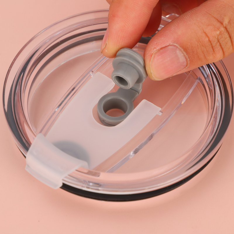 Capac transparent pentru pahar auto cu etanșare anti-scurgeri, capac plat pentru pahare de mari dimensiuni, accesoriu pentru pahare în diverse dimensiuni
