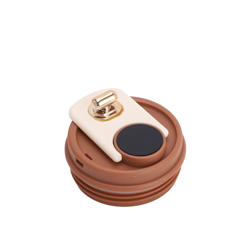 Cană de cafea cu capac cu afișaj inteligent al temperaturii, capac rotativ 316 și accesorii pentru pahare