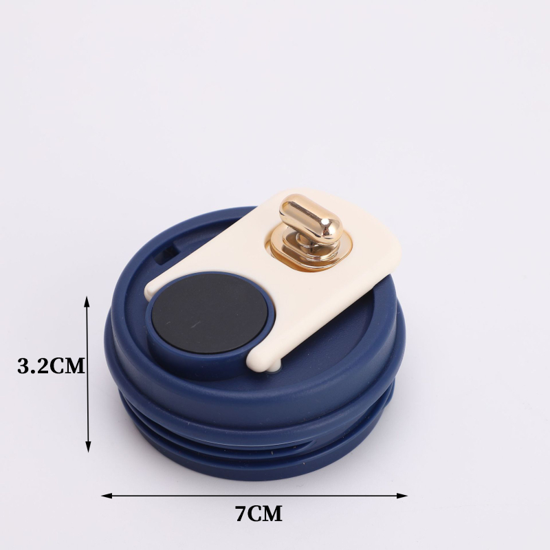 Cană de cafea cu capac cu afișaj inteligent al temperaturii, capac rotativ 316 și accesorii pentru pahare