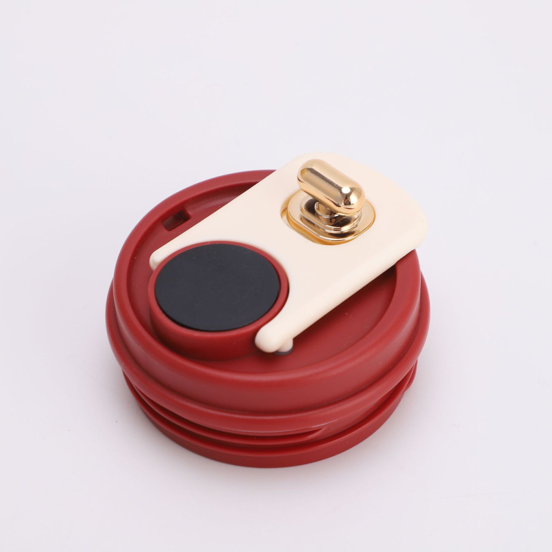 Cană de cafea cu capac cu afișaj inteligent al temperaturii, capac rotativ 316 și accesorii pentru pahare