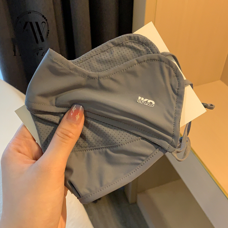 Maska za zaštitu od sunca od Ice Silk, UV-otporna, ljetna prozračna, tanka, 3D oblik, zaštita oka i lica, lagana i moderna