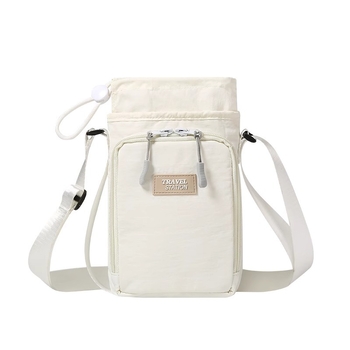 Geantă crossbody pentru sticlă de apă, husă izolantă pentru pahar, husă portabilă pentru sticlă