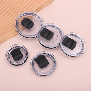 Capac magnetic cu apăsare pentru căni termice izolate, etanș la scurgeri, din PP și silicon, 20oz–30oz