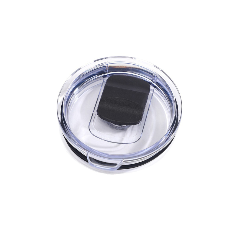Capac magnetic cu apăsare pentru căni termice izolate, etanș la scurgeri, din PP și silicon, 20oz–30oz