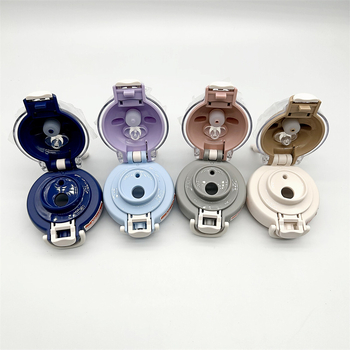 Accesorii originale Little Tea Diary – capac pentru termos pentru cană cu trei băuturi, cu pai și duză