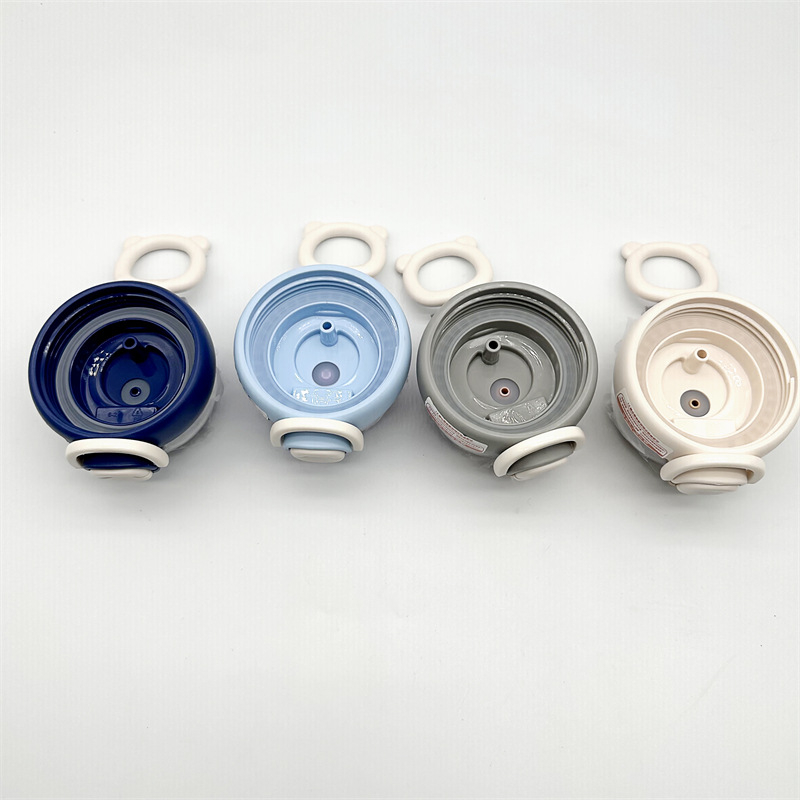 Accesorii originale Little Tea Diary – capac pentru termos pentru cană cu trei băuturi, cu pai și duză