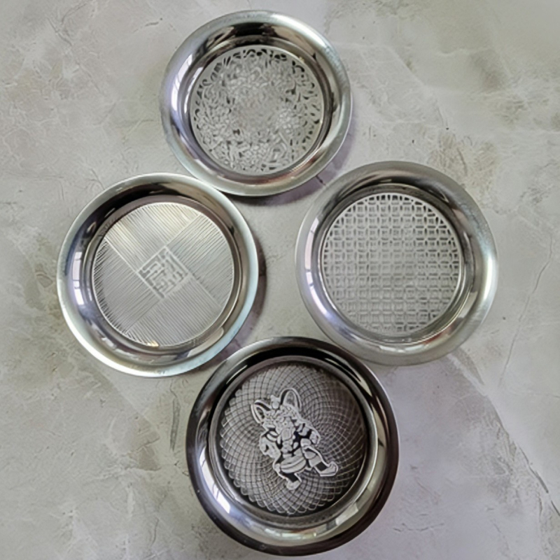 Capac filtrant din oțel inoxidabil 304, infuzor de ceai cu separare apă-ceai, dispozitiv de preparare ceai într-un singur vas