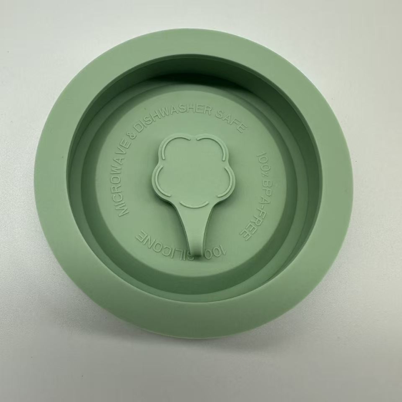 Capac din silicon nou pentru pahar, dublu‑față, capac anti-praf pentru borcanele Mason
