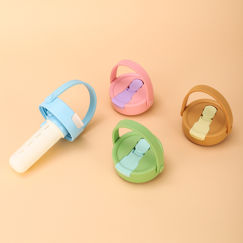 Capac universal pentru pai pentru ceașcă termo cu filtru de ceai, accesorii pentru ceașcă termo, capac din plastic portabil, disponibil separat, model nou