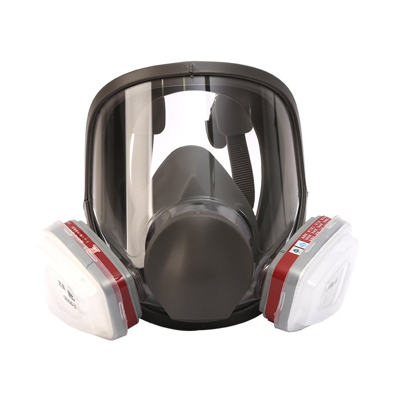 Dijelovi opreme za masku za plin: PC vizir s anti-fog, 6800 trak za glavu, zaštita 6800 vizira