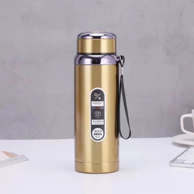 Termos din oțel inoxidabil 304, capacitate mare – portabil pentru mașină și exterior, recipient de apă pentru bărbați, design cu stea, logo personalizabil
