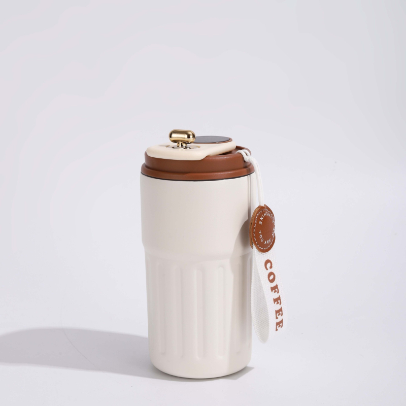 Cupa termoizolantă din oțel inoxidabil 316 cu afișaj inteligent al temperaturii, portabilă pentru exterior, cafea