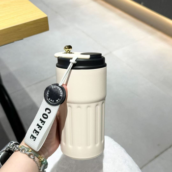 Cană izolantă din oțel inoxidabil cu afișaj de temperatură, cană portabilă pentru cafea/apă, cadou pentru studenți și birou