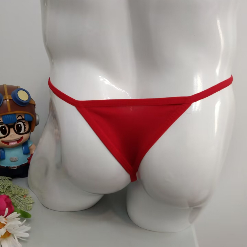 Prozračne muške tangice, seksi dizajn, niski struk