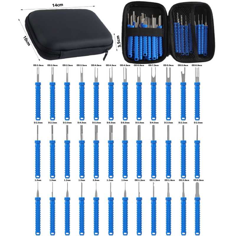 Extractor de pini terminal pentru cablaj auto