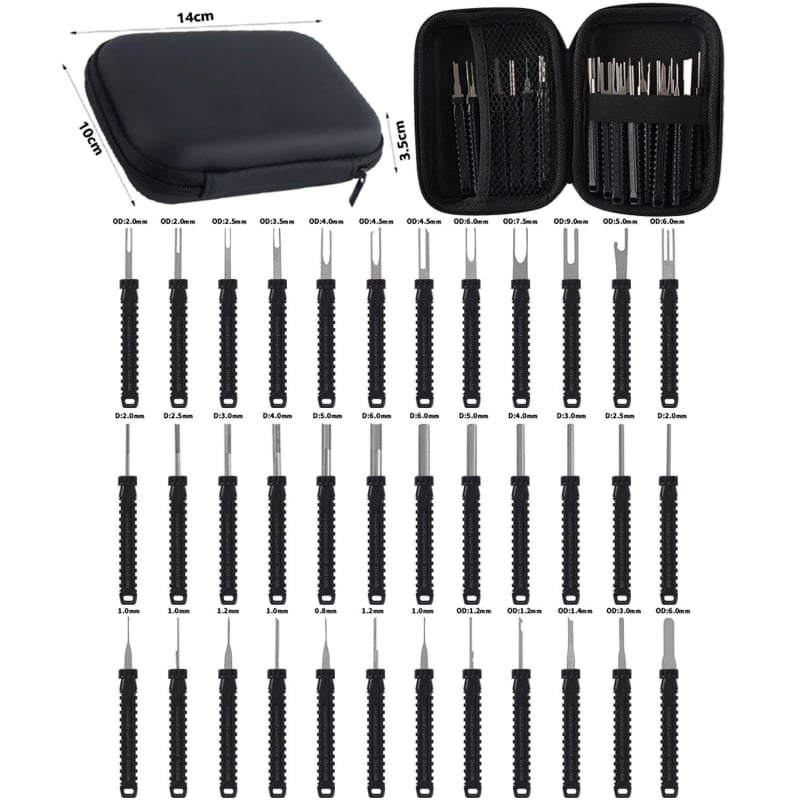 Extractor de pini terminal pentru cablaj auto