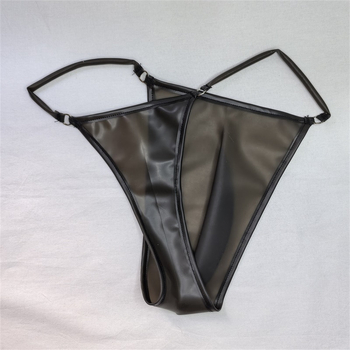 Muške latex tangice gaćice, niska struka