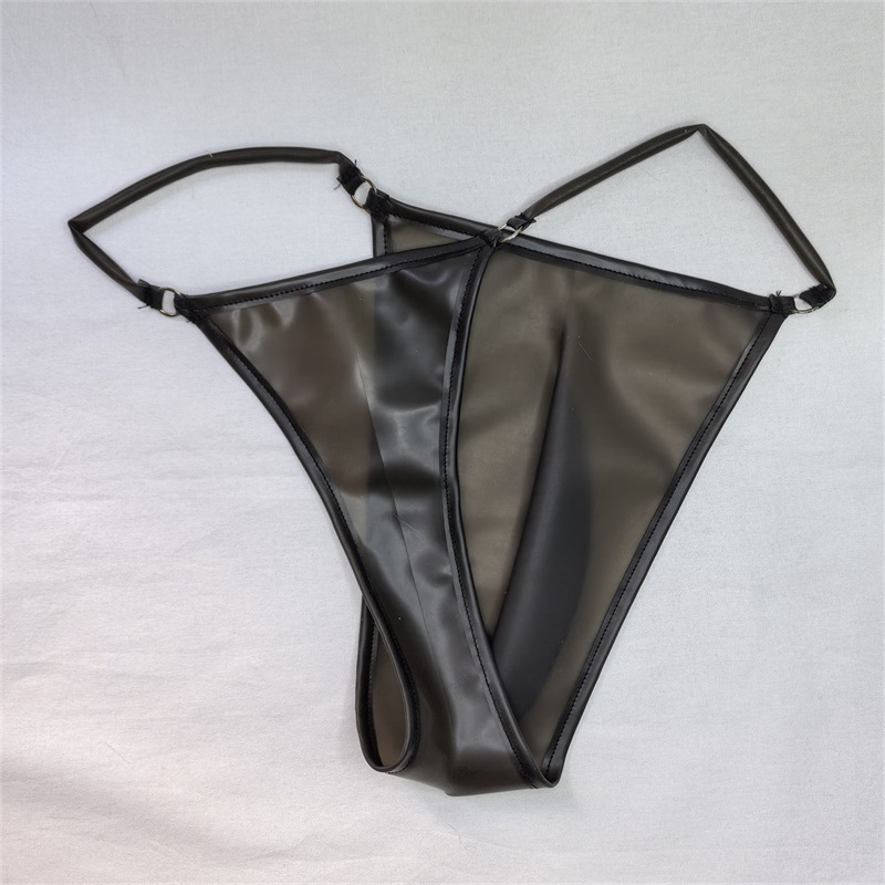 Muške latex tangice gaćice, niska struka