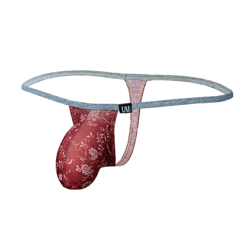 Nova muška thong s pojačanim konturom džepa, tanak ice silk materijal, model T002