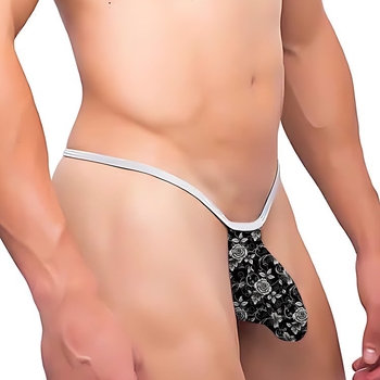 Nova muška thong s pojačanim konturom džepa, tanak ice silk materijal, model T002