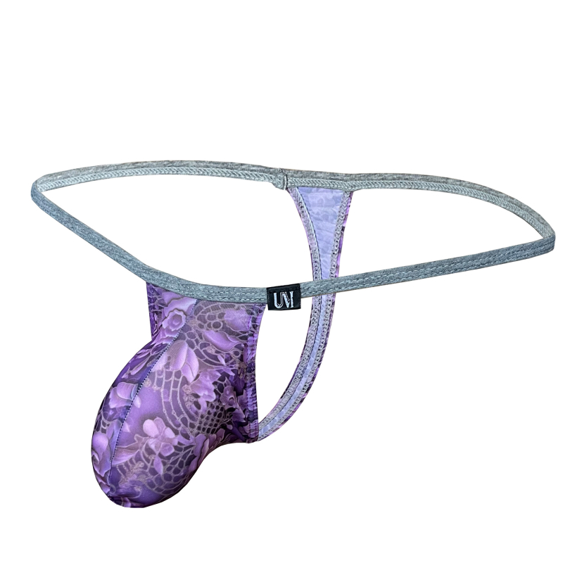 Nova muška thong s pojačanim konturom džepa, tanak ice silk materijal, model T002