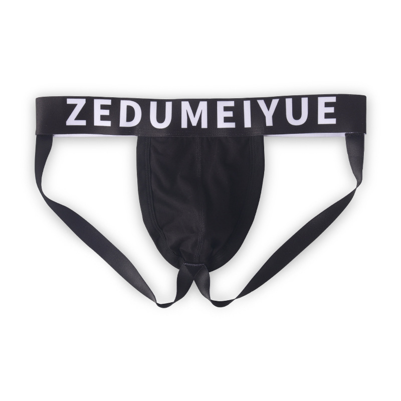 Muške pamučne tanga gaćice, niski struk, seksi stil, jednobojno