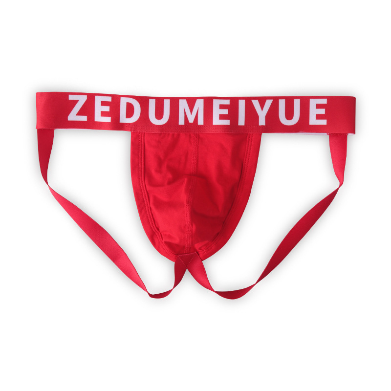Muške pamučne tanga gaćice, niski struk, seksi stil, jednobojno