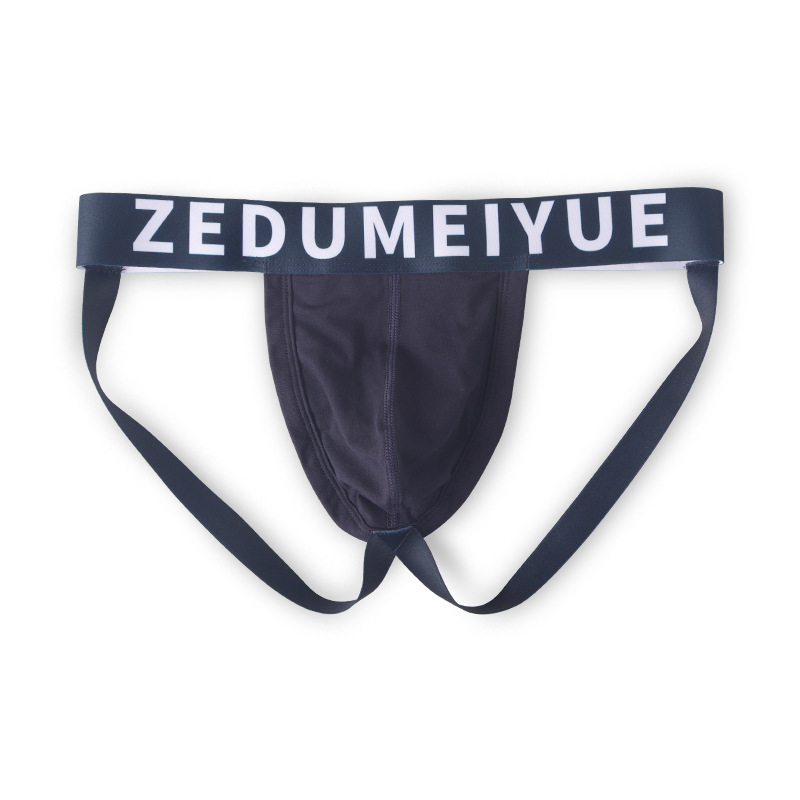 Muške pamučne tanga gaćice, niski struk, seksi stil, jednobojno