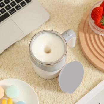 Ceașcă automată de cafea cu amestecător magnetic rotativ, cană de lapte electrică, oțel inoxidabil 304, birou, design modern