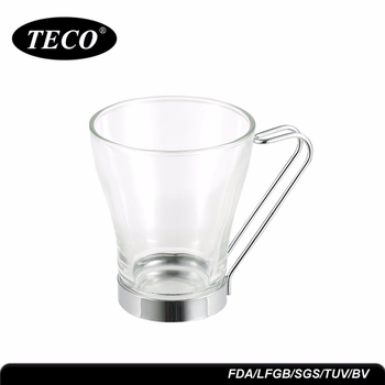 Pahare din sticlă cu borosilicat înalt pentru cafea, ceai și apă — termorezistente, pahare pentru lapte și latte, alb australian