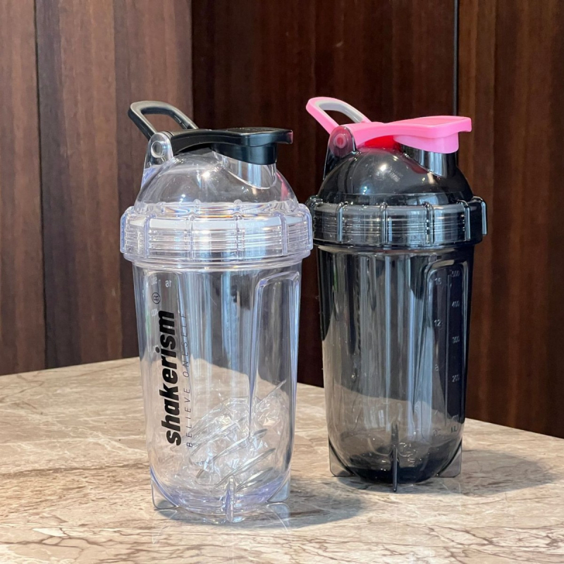 Pahar pentru shake cu proteine, Tritan – recipient portabil pentru amestecare și fitness