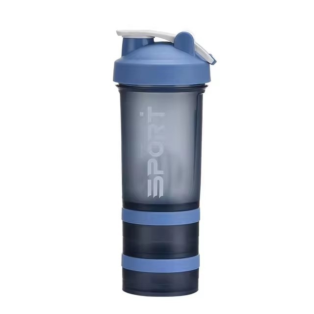 Shaker pentru pudră, recipient izolat pentru milkshake, sticlă portabilă de antrenament