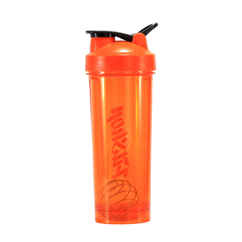 Cupe de shaker din plastic, cu scară de măsurare, recipient portabil pentru shake de proteine și milkshake
