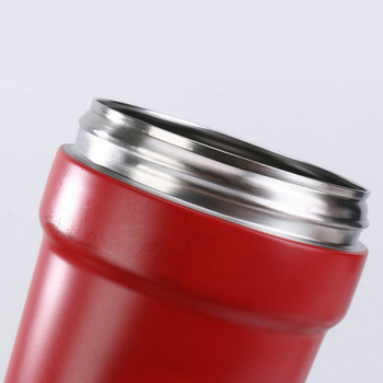 Cană de shaker din oțel inoxidabil 304, izolație în vid, strat unic, cu scară de măsurare, portabilă pentru milkshake