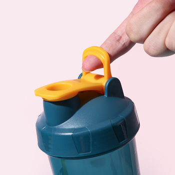 Shaker de fitness, recipient portabil pentru proteine, cu capacitate mare