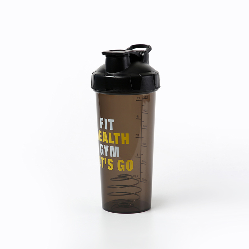 Shaker de fitness, recipient portabil pentru proteine, cu capacitate mare