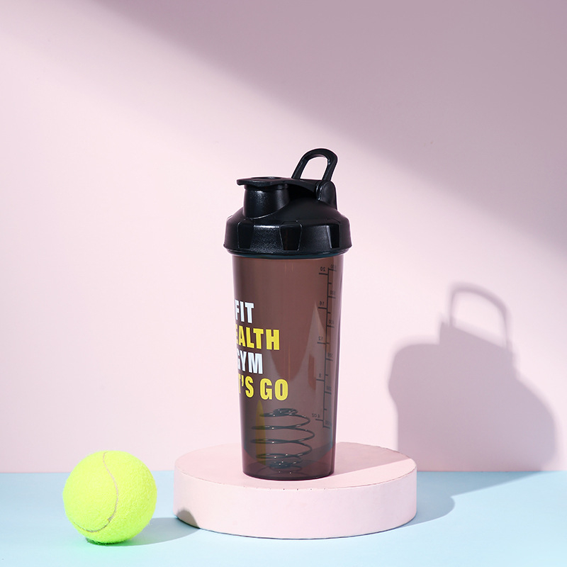 Shaker de fitness, recipient portabil pentru proteine, cu capacitate mare