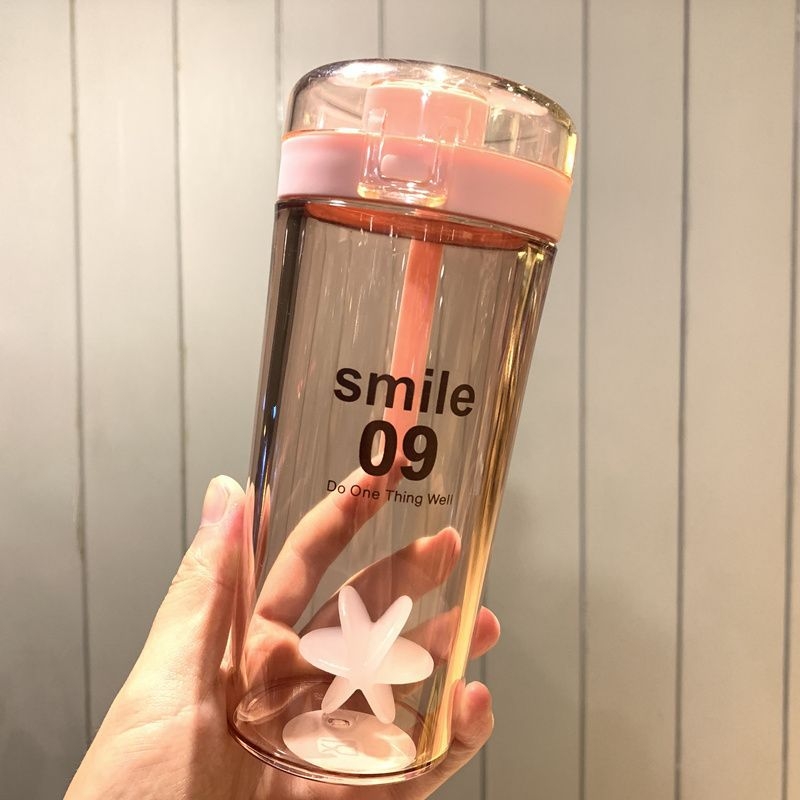 Șejker de fitness cu bilă de amestec, shake proteic și pudră pentru înlocuirea meselor, recipient portabil din plastic, etanș