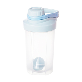 Shaker de proteine de 500 ml cu scară de măsură și bilă amestecătoare etanșă